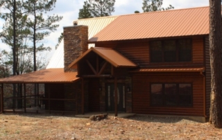 Tuckered Out Cabin exterior.