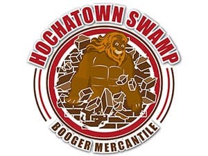 Hochatown Swamp Booger Mercantile logo.