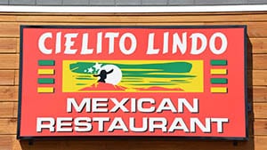 Cielito Lindo Mexican Restaurant logo.