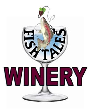 fishtales winery Fishtales Winery logo.