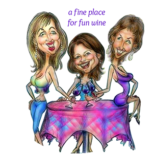 Girls Gone Wine logo. Text: A fine place for fun wine.