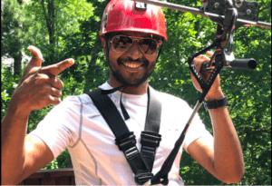 benefit from traveling: go ziplining