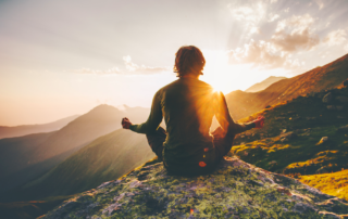 benefit from traveling & meditating in nature