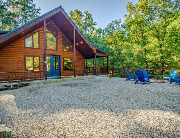 Picture of a cabin in Beavers Bend.