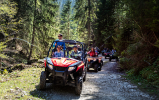 A photo of a group out on Broken Bow ATV and UTV rentals.