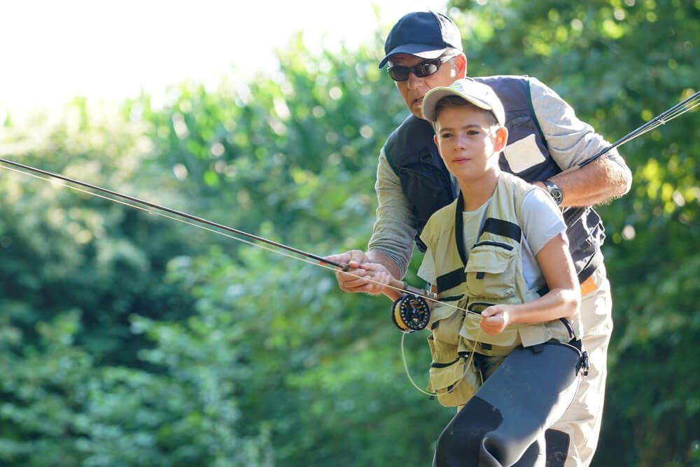 There is no shortage of fun things to do in Beavers Bend on a long weekend getaway, including fly fishing.